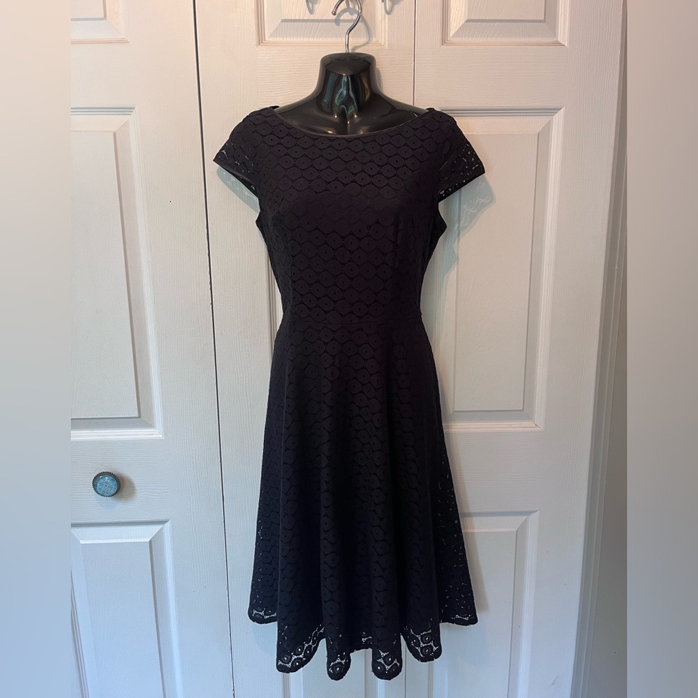 EVAN-PICONE lovely black lace dress